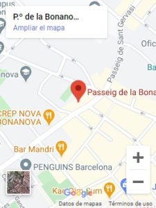 Mapa Barcelona Detectives